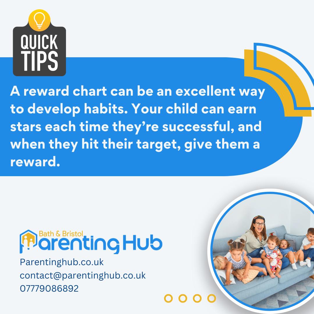 Yes, I know - rewards charts - you tried it once and it worked for a bit then it didn't.
From working with hundreds of parents this is what I've found:
1. stickers or smily faces are a novelty to start with but not enough to sustain the habit change.
2. the reward got forgotten or wasn't good enough.
3. someone or everyone kind of forgot about it and it therefore wasn't stuck to consistently.
Probably number 3 is the most common.
In short - they can work very well, but there are a number of things you have to get right if you're going to make a success of it.
Get in touch: https://parentinghub.co.uk
